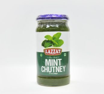 Lazzat Green Mint Chutney – 340g
