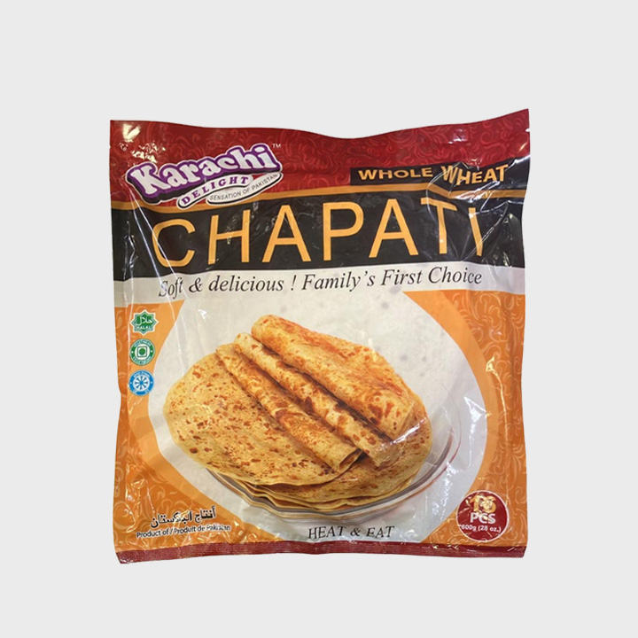 Karachi Delight Whole Wheat Chapati 16pcs