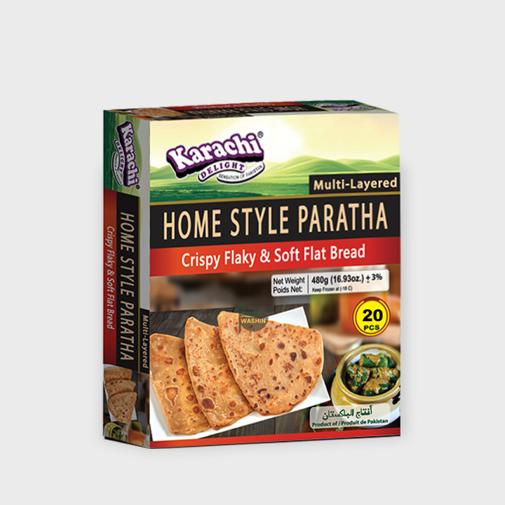 Karachi Delight Home Style Paratha (20 pcs)