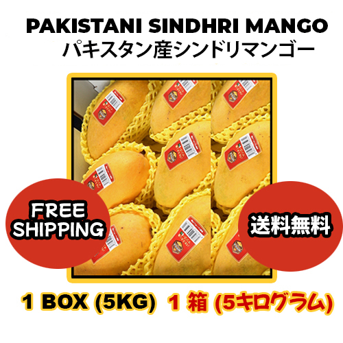 パキスタン産シンドリマンゴー 1箱